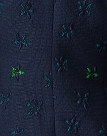 Fabric image thumbnail - Emporio Armani - Navy Floral Jacquard Jacket