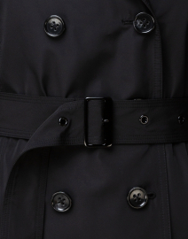 Fabric image thumbnail - Jane Post - Black Zip-Out Liner Trench Coat