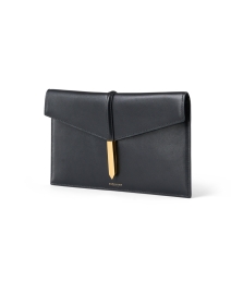Front image thumbnail - DeMellier - Tokyo Black Leather Clutch