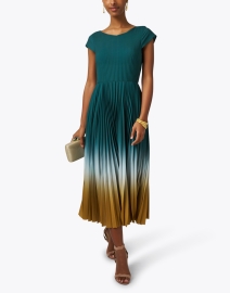 Look image thumbnail - Jason Wu Collection - Green Dip Dye Dress