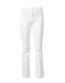 The Weekender White Stretch Flare Jean
