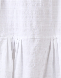 Fabric image thumbnail - Odeeh - White Cotton Linen Shirt Dress