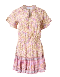 Lily Yellow and Pink Floral Dress