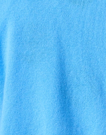 Fabric image thumbnail - Kinross - Blue Cashmere Cropped Cardigan