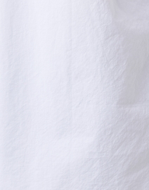 Fabric image thumbnail - Eileen Fisher - White Cotton Tunic Top
