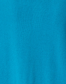 Fabric image thumbnail - Allude - Blue Cashmere Knit Open Cardigan