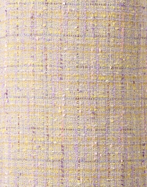 Fabric image thumbnail - St. John - Yellow and Lavender Tweed Dress