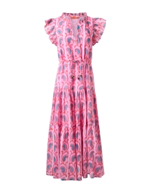 Pink Print Cotton Dress