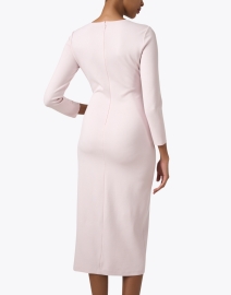 Back image thumbnail - Emporio Armani - Orchid Pink Ruched Dress