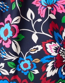Fabric image thumbnail - Jude Connally - Hadley Navy Floral Printed Top