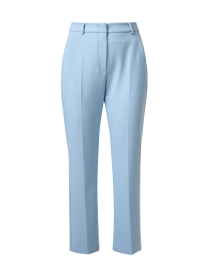Product image thumbnail - Weekend Max Mara - Rana Blue Stretch Cotton Trouser