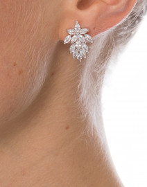 Monarch Crystal Mini Cluster Stud Earrings