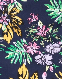Fabric image thumbnail - Elliott Lauren - Tropical Print Stretch Pull On Skort