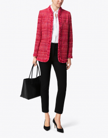 Cranberry Tweed Jacket