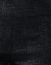 Fabric image thumbnail - Elliott Lauren - Black Print Pull On Pant