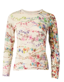 Multi Floral Print Sweater