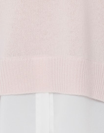 Brochu Walker - Paloma Pink Sweater with White Underlayer