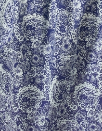 Fabric image thumbnail - Ro's Garden - Gala Blue Print Shirt Dress