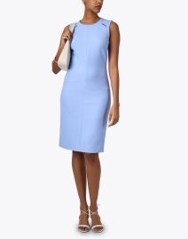 Look image thumbnail - Boss - Detisana Blue Sheath Dress