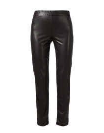Product image thumbnail - Weill - Daho Brown Faux Leather Pull On Pant