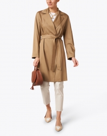 Look image thumbnail - Cinzia Rocca - Camel Techno Soft Trench