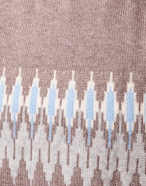 Fabric image thumbnail - Kinross - Multi Alpine Belted Cardigan
