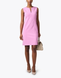 Look image thumbnail - BOSS Hugo Boss - Duwa Pink Sleeveless Dress