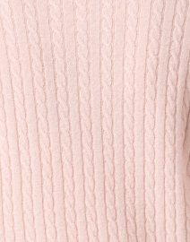 Fabric image thumbnail - Madeleine Thompson - Isidore Pink Collared Sweater