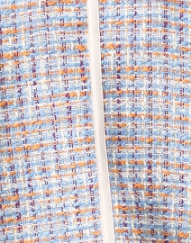 Fabric image thumbnail - Marc Cain - Blue Multi Tweed Jacket