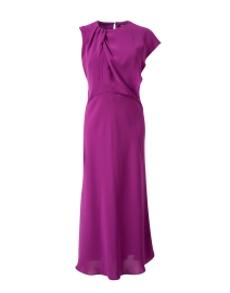 Product image thumbnail - Max Mara Studio - Oscuro Purple Midi Dress