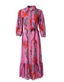 Maxima Pink and Red Floral Dress