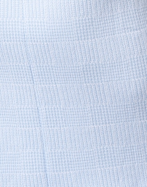Fabric image thumbnail - Amina Rubinacci - Luca Blue Cotton Tweed Dress