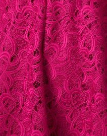 Fabric image thumbnail - Shoshanna - Everlie Magenta Lace Dress