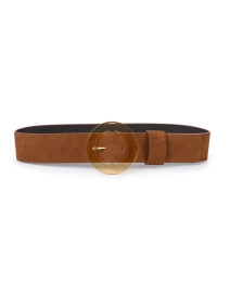 Product image thumbnail - Lizzie Fortunato - Louise Sienna Brown Suede Belt