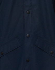 Fabric image thumbnail - Rains - Navy Waterproof Raincoat