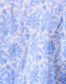 Fabric image thumbnail - Bella Tu - Blue Printed Cotton Shirt