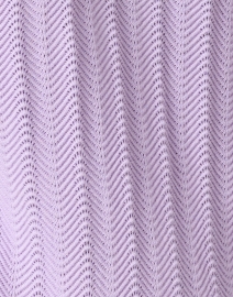 Fabric image thumbnail - Burgess - Pointelle Lavender Cardigan