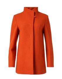 Orange Wool Cashmere Jacket