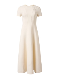 Product image thumbnail - St. John - Ivory Fit and Flare Dress