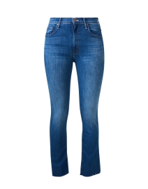 Product image thumbnail - Mother - The Insider Bootcut Fray Hem Jean