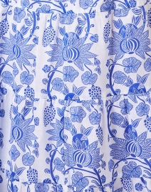 Fabric image thumbnail - Ro's Garden - Jinette Blue and White Print Dress