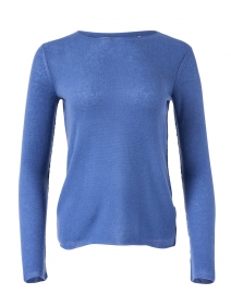 Hydrangea Blue Cashmere Pullover