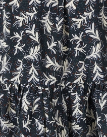 Fabric image thumbnail - Soler - Pauline Navy Print Silk Dress