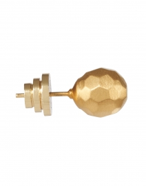 Front image thumbnail - Dean Davidson - Gold Textured Stud Earrings