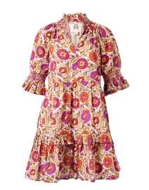 Halima Multi Print Cotton Dress
