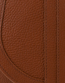 Fabric image thumbnail - DeMellier - Mini Venice Cognac Pebbled Leather Cross-Body Bag