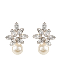 Jennifer Behr - Liza Crystal and Pearl Earrings