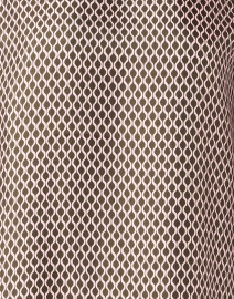 Fabric image thumbnail - Max Mara Leisure - Boa Tan Print Silk Top
