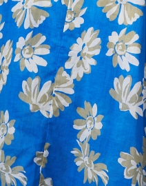 Fabric image thumbnail - Rosso35 - Blue Floral Print Dress