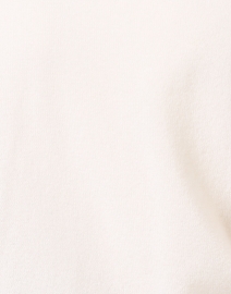 Fabric image thumbnail - Kinross - White Cashmere Cropped Cardigan